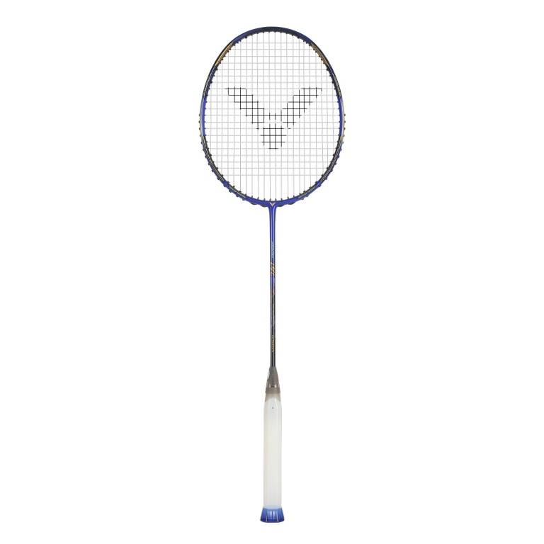 Victor rakieta do badmintona Auraspeed LYC - Liu Yu Chens - (87g, lekko głowicowa, bardzo sztywna) niebieska - niestrunowana -